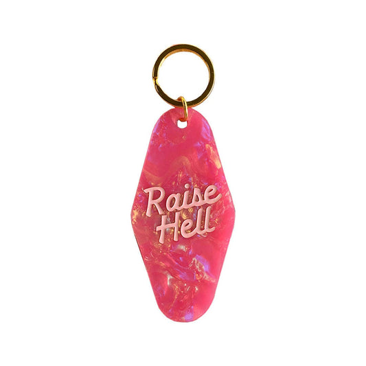 Raise Hell Motel Keytag