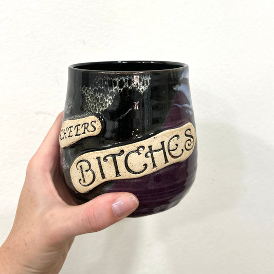 Cheers B*tches Wine Tumbler