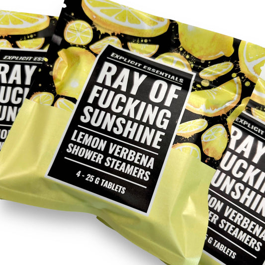 Ray of F*cking Sunshine Shower Steamers