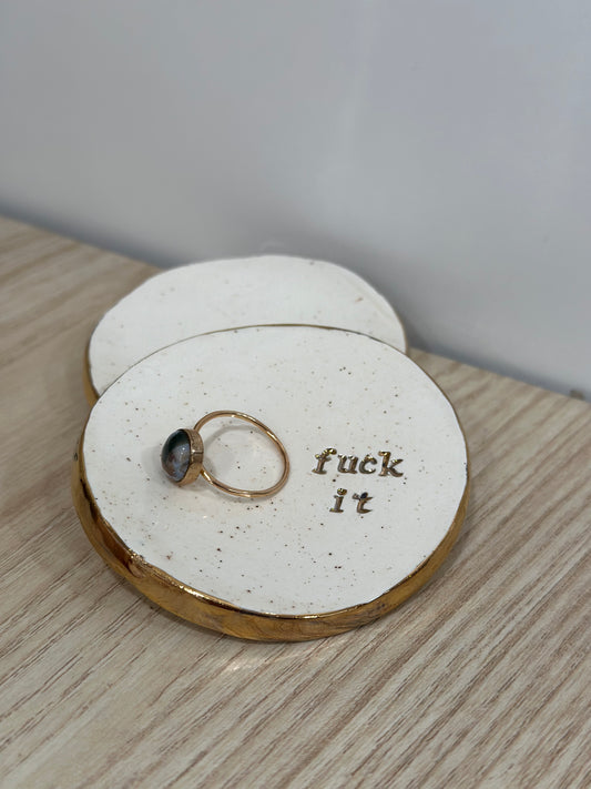 F*ck It Ring Dish