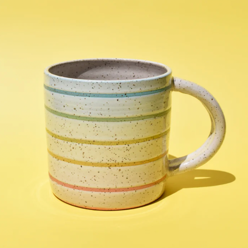 Rainbow Stripe Mug