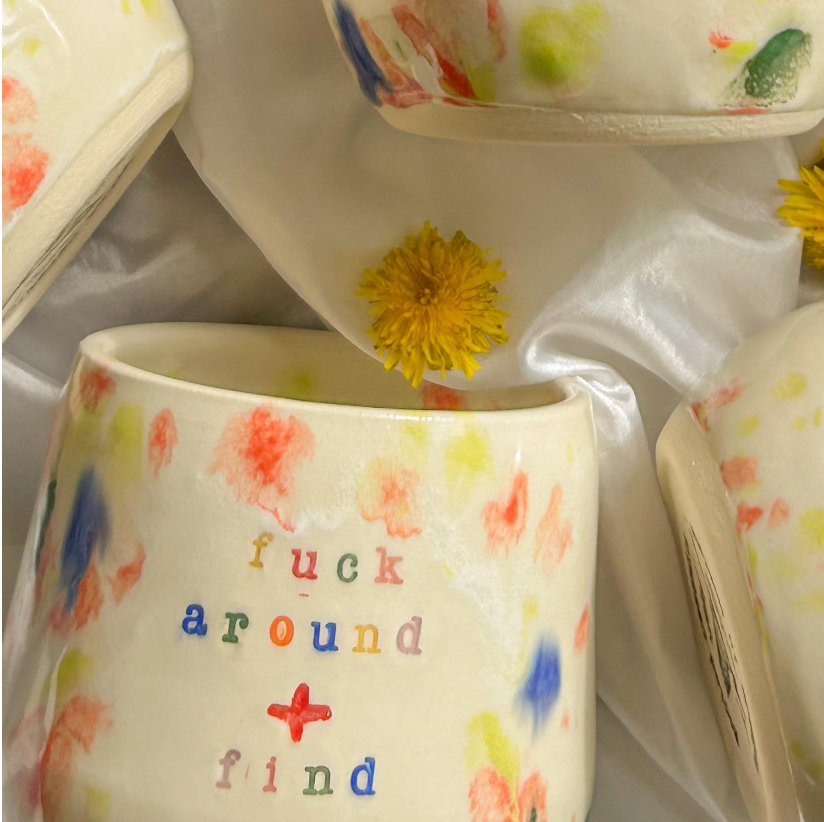 RESTOCKING SOON - “F*ck Around and Find Out” Tumbler in Rainbow