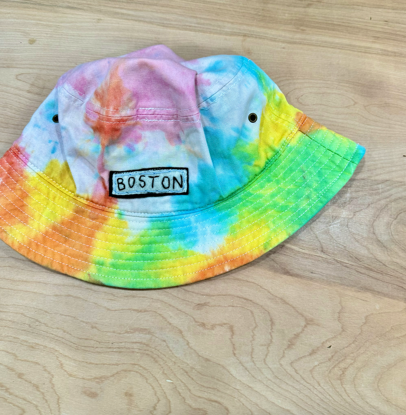 Boston Tie Dye Bucket Hat