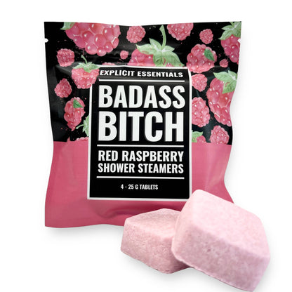 Bad Ass B*tch Raspberry Shower Steamers