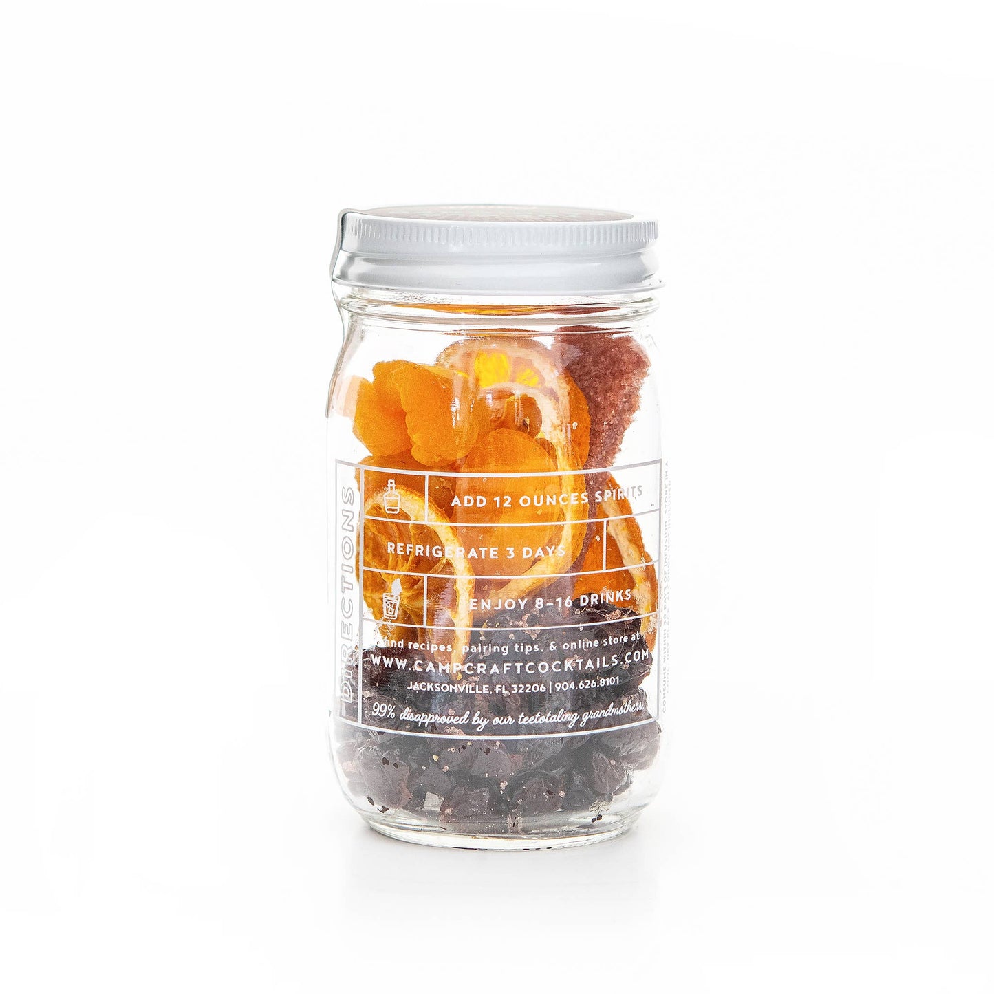 The Old Fashioned Cocktail Infusion Jar, 16 oz.