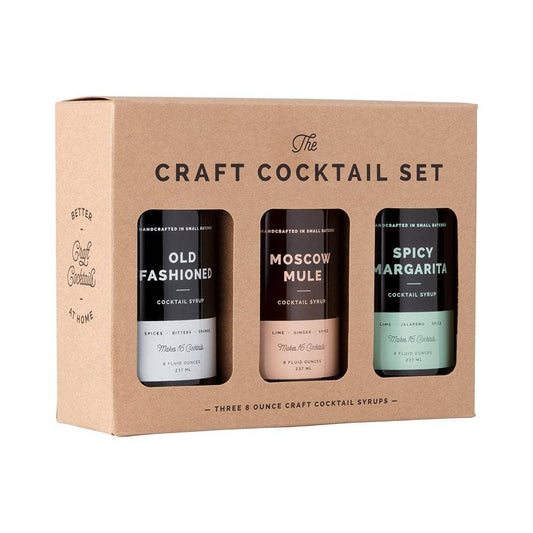 Craft Cocktail Syrup Set