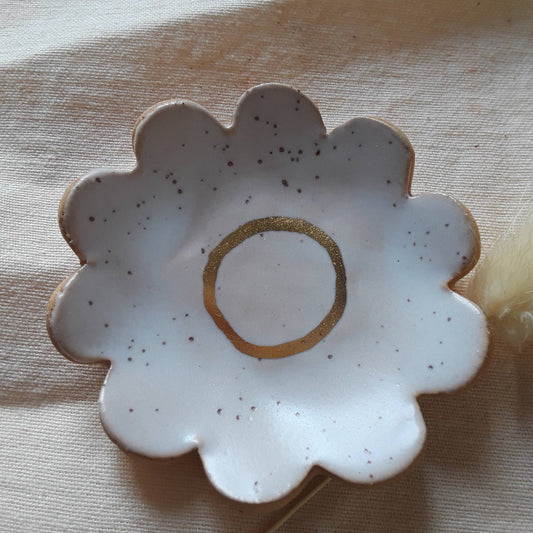 Small Flower Ring Dish