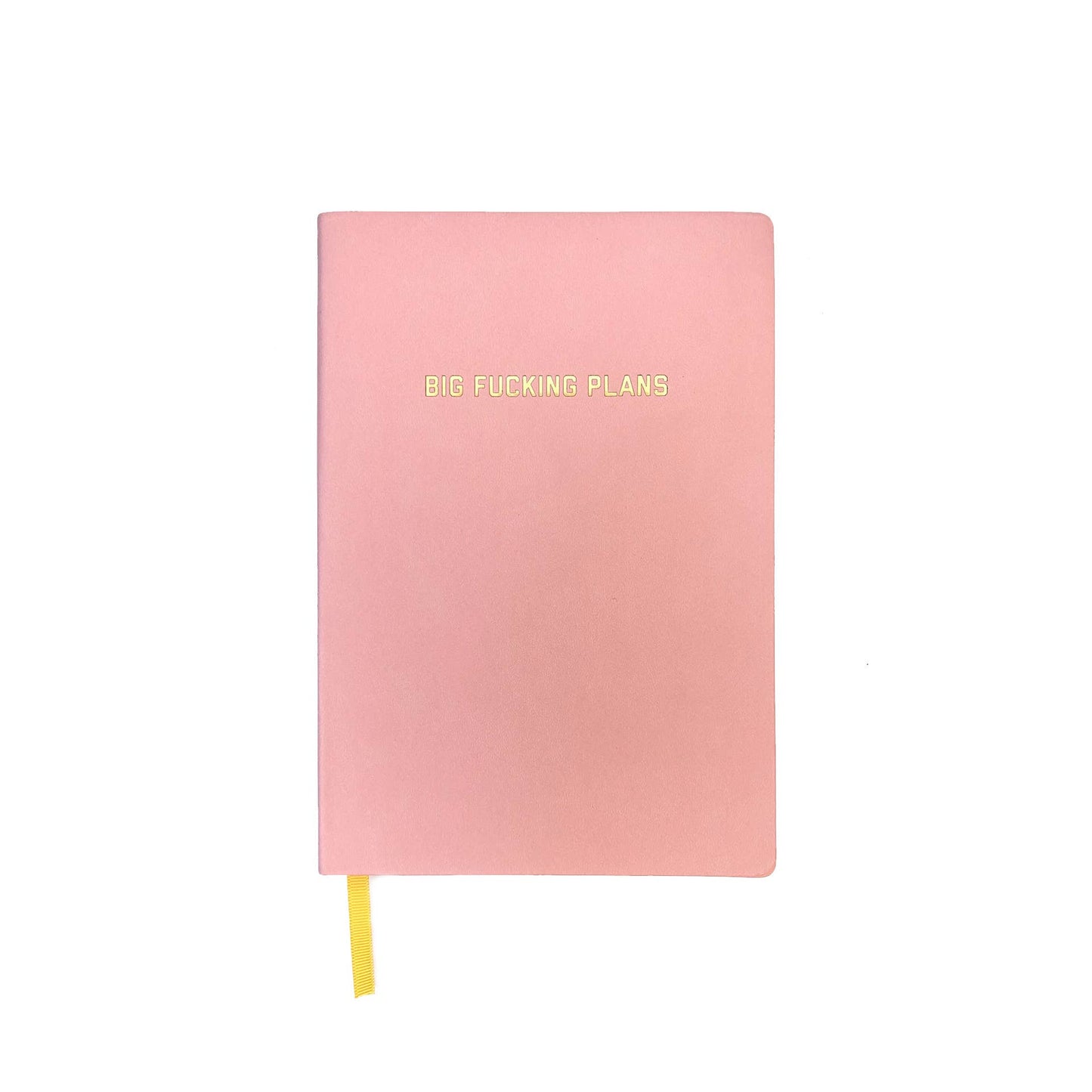 Big Fucking Plans Dotted Journal, Light Pink