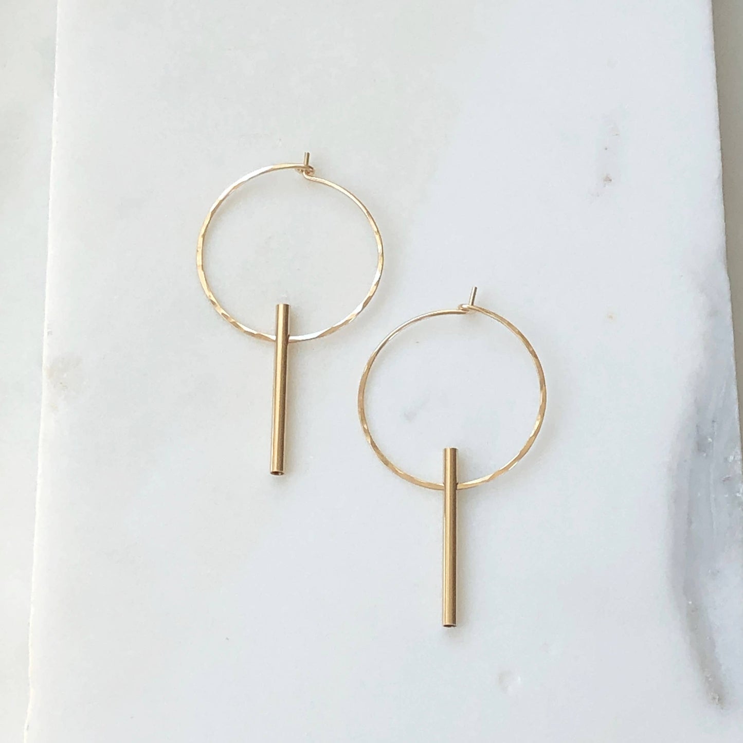 Tunnel Hoop Earrings