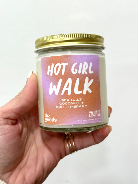 Hot Girl Walk Candle, 8 oz.