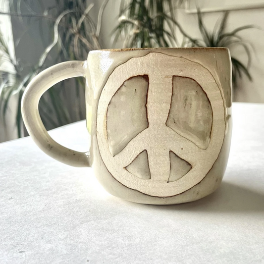 Mug with Peace Symbol
